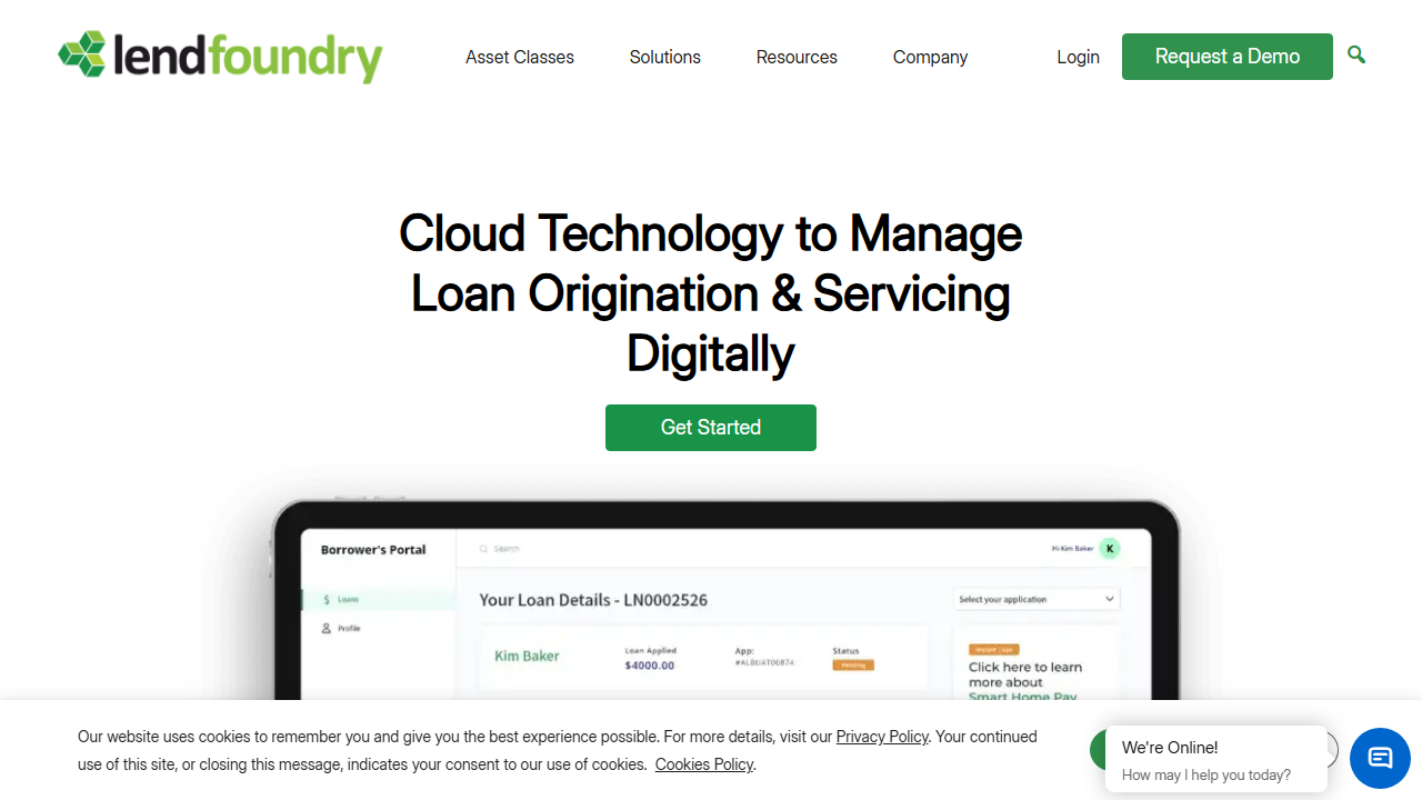 LendFoundry product preview