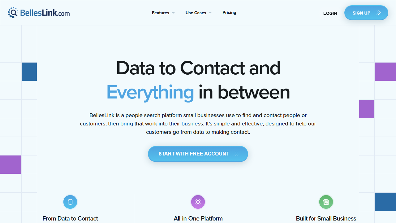 BellesLink product preview