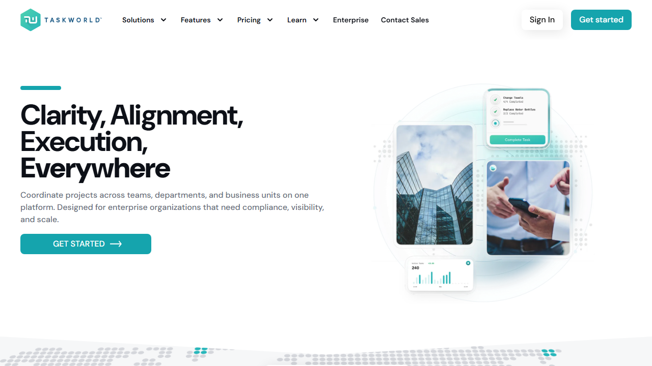 Taskworld product preview