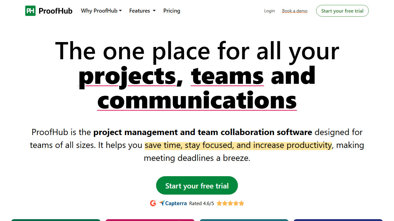ProofHub product preview
