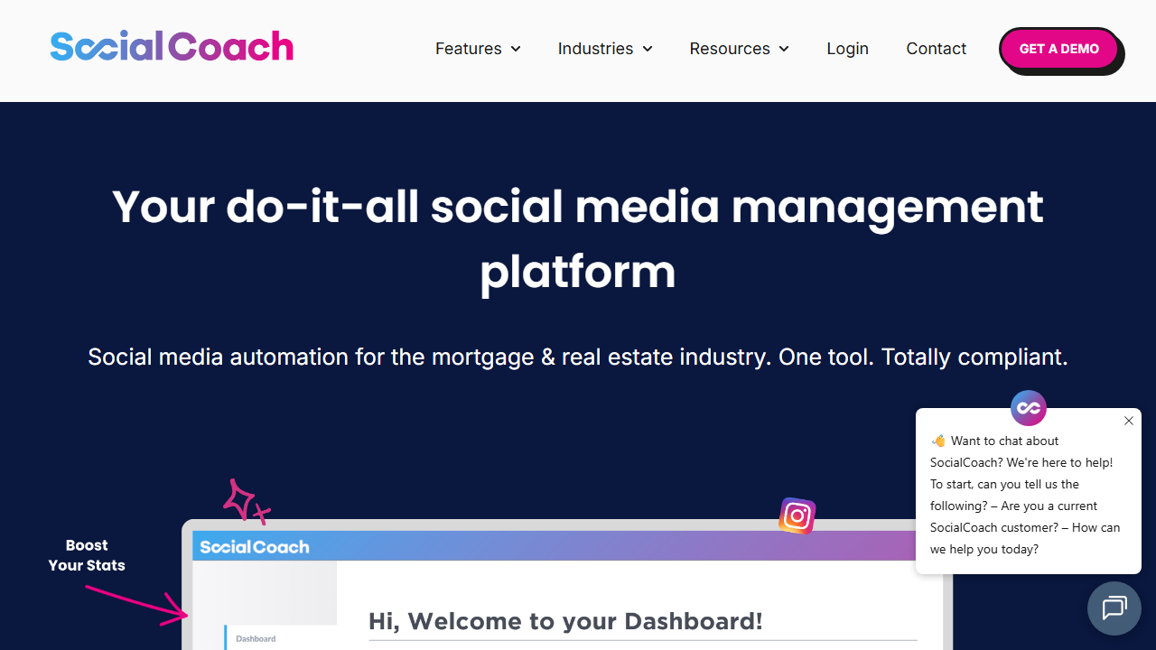 SocialCoach product preview