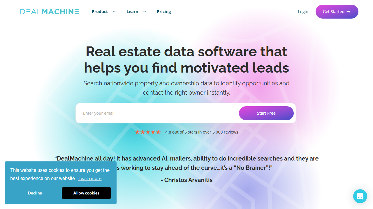 DealMachine product preview