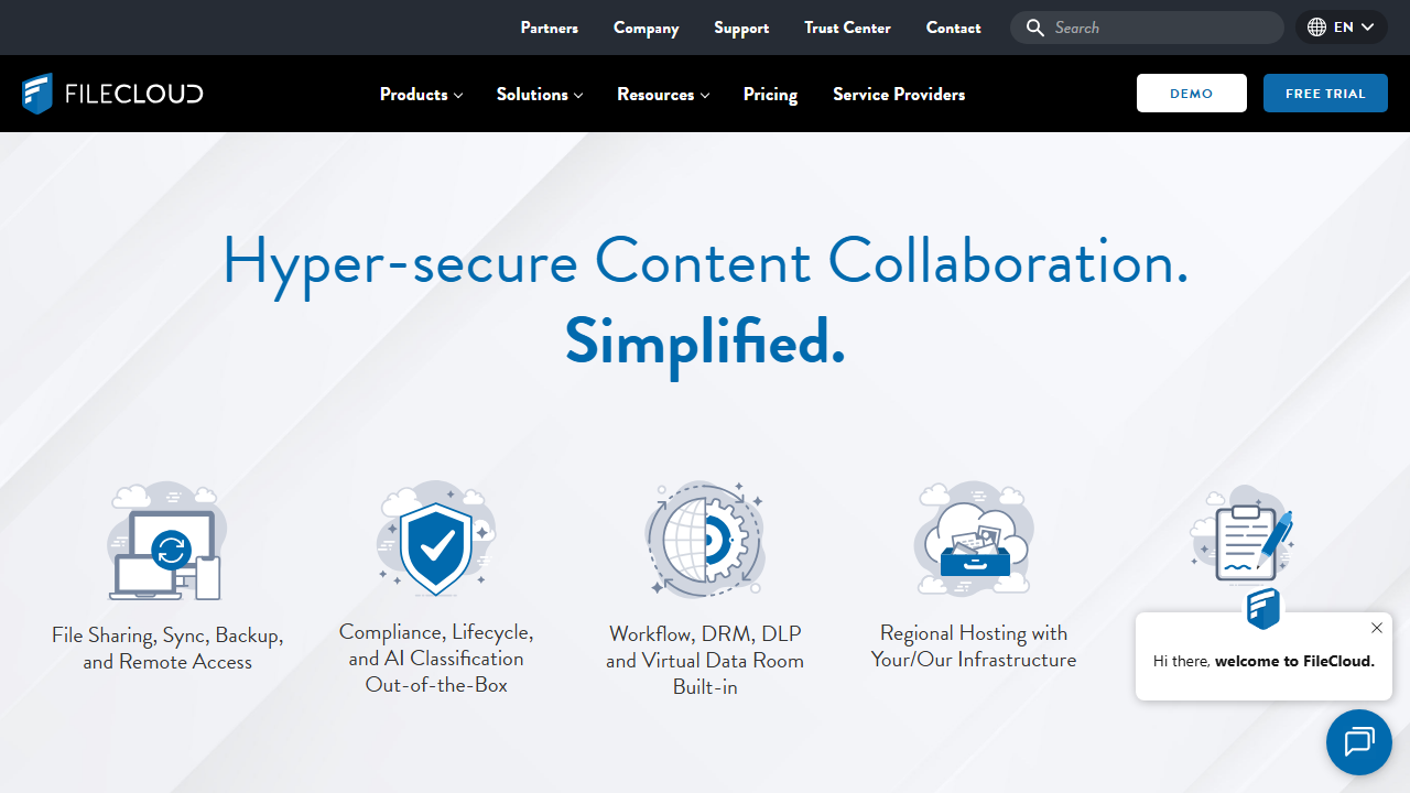 FileCloud product preview