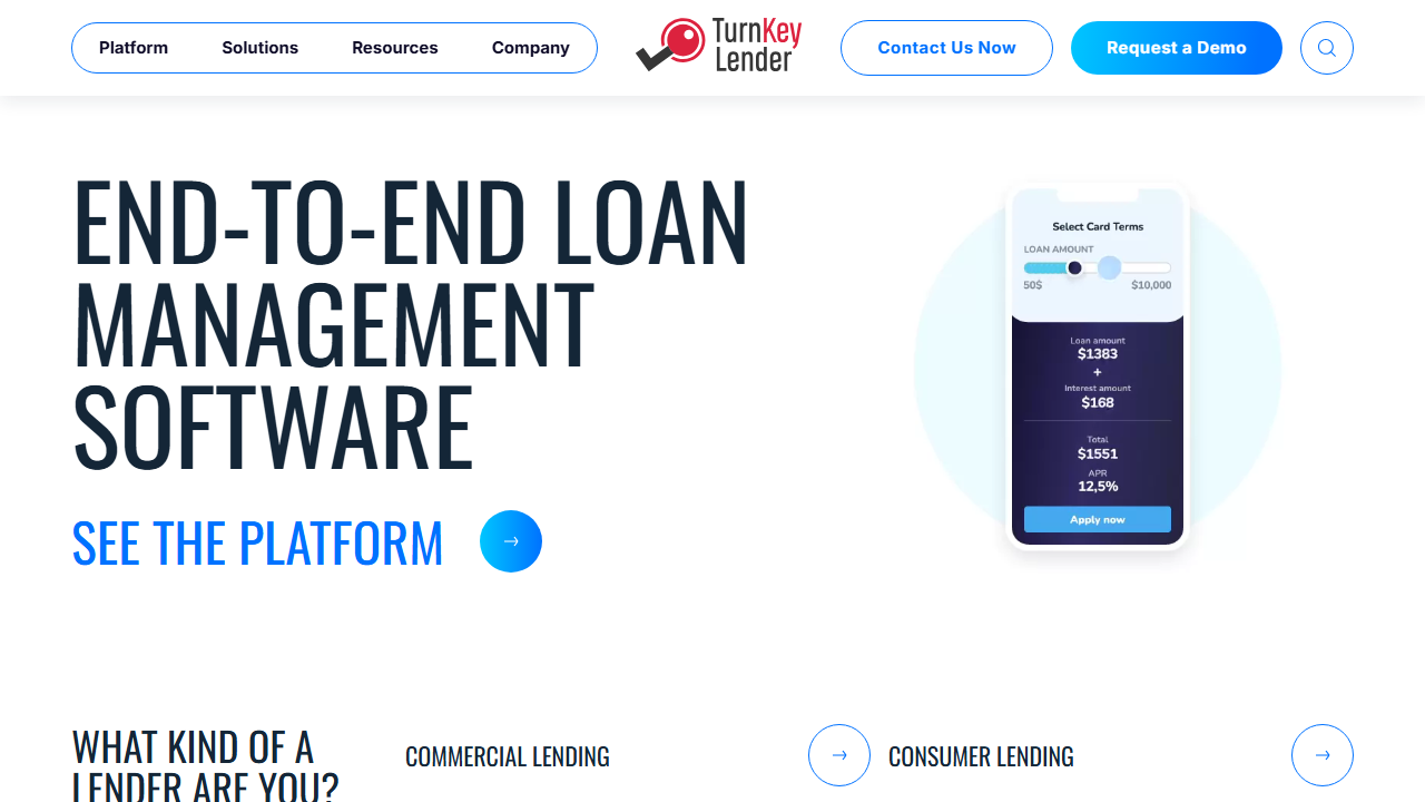 TurnKey Lender product preview