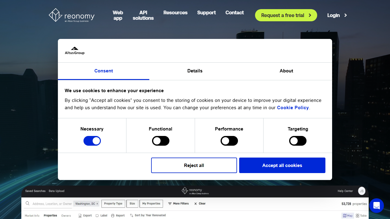 Reonomy product preview