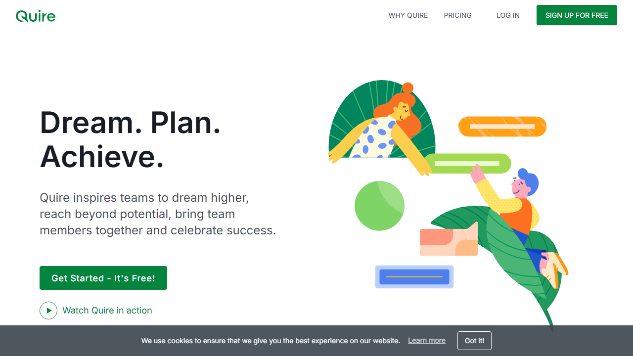 Quire product preview