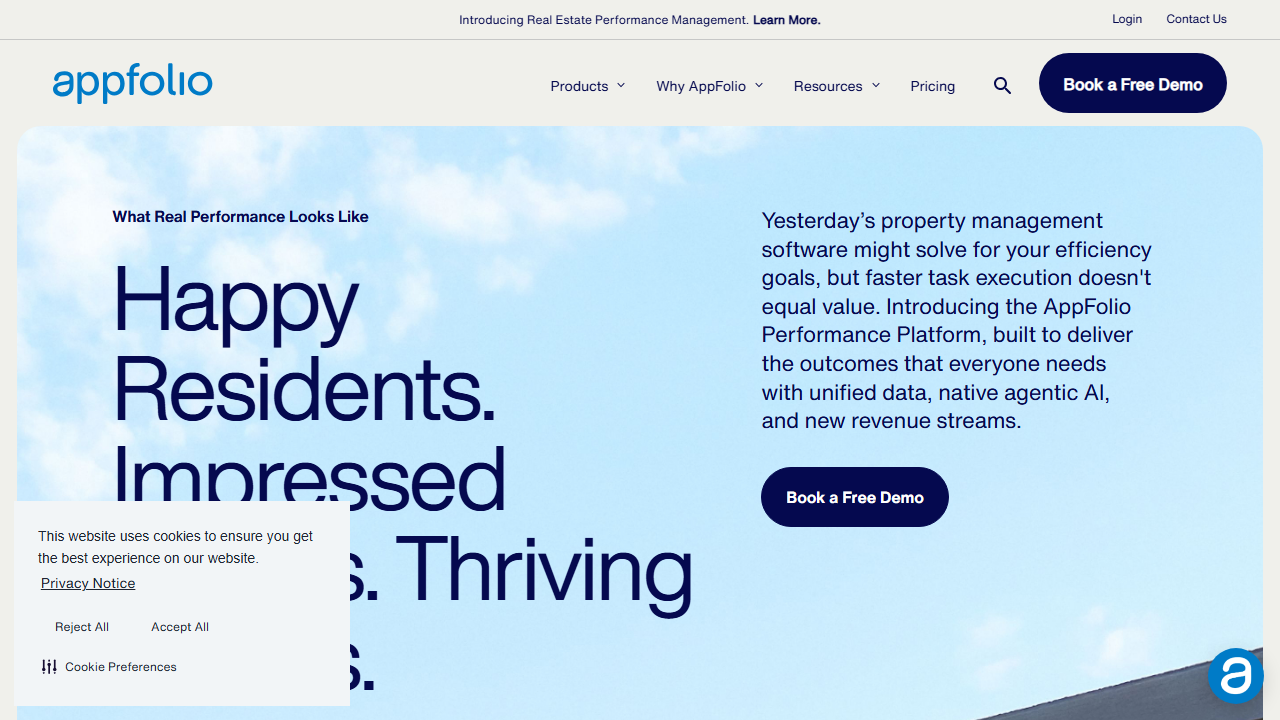 AppFolio product preview