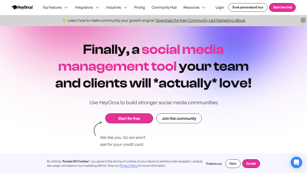 HeyOrca product preview