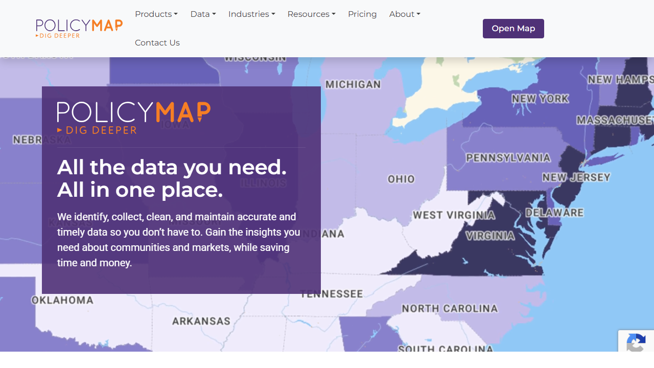 PolicyMap product preview