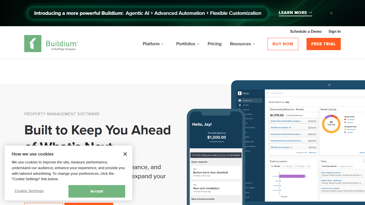Buildium product preview