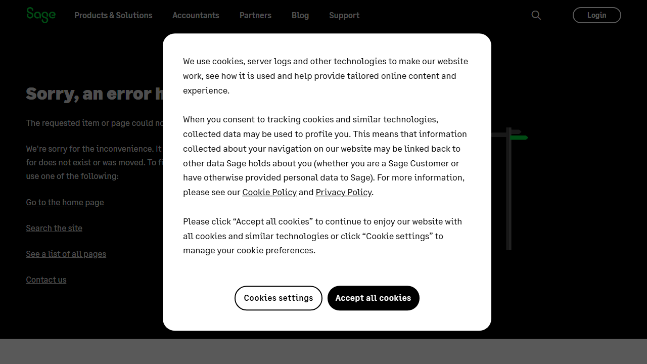 Sage Business Cloud Accounting product preview