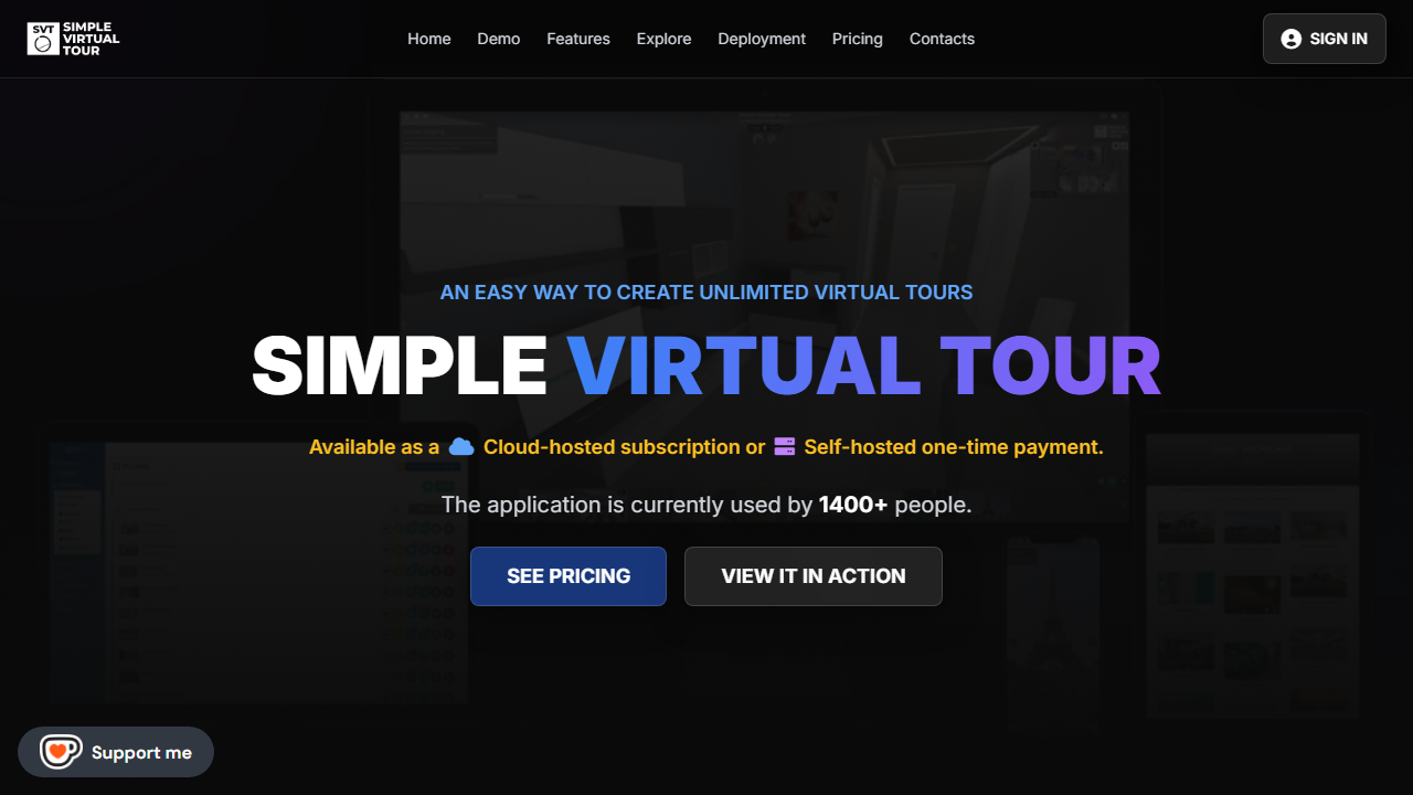 Simple Virtual Tour product preview