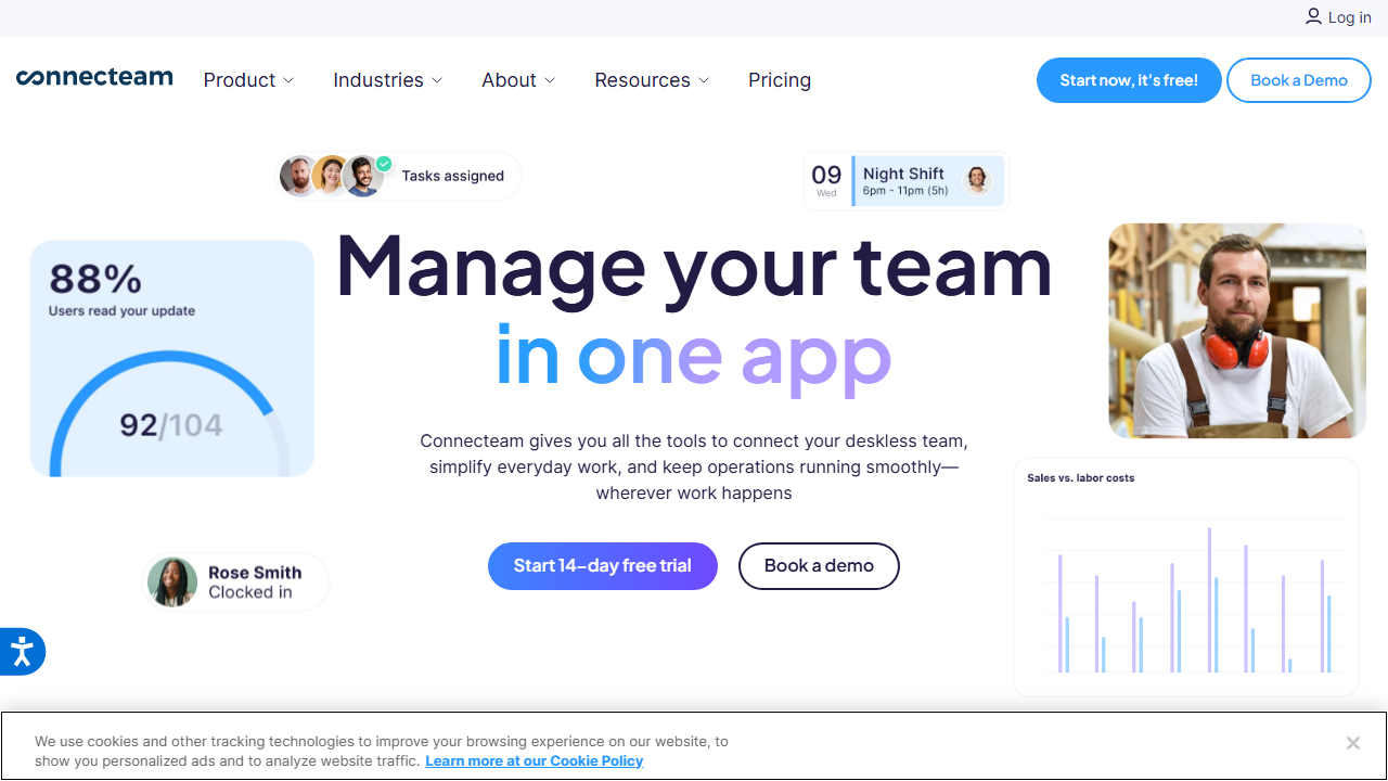 Connecteam product preview