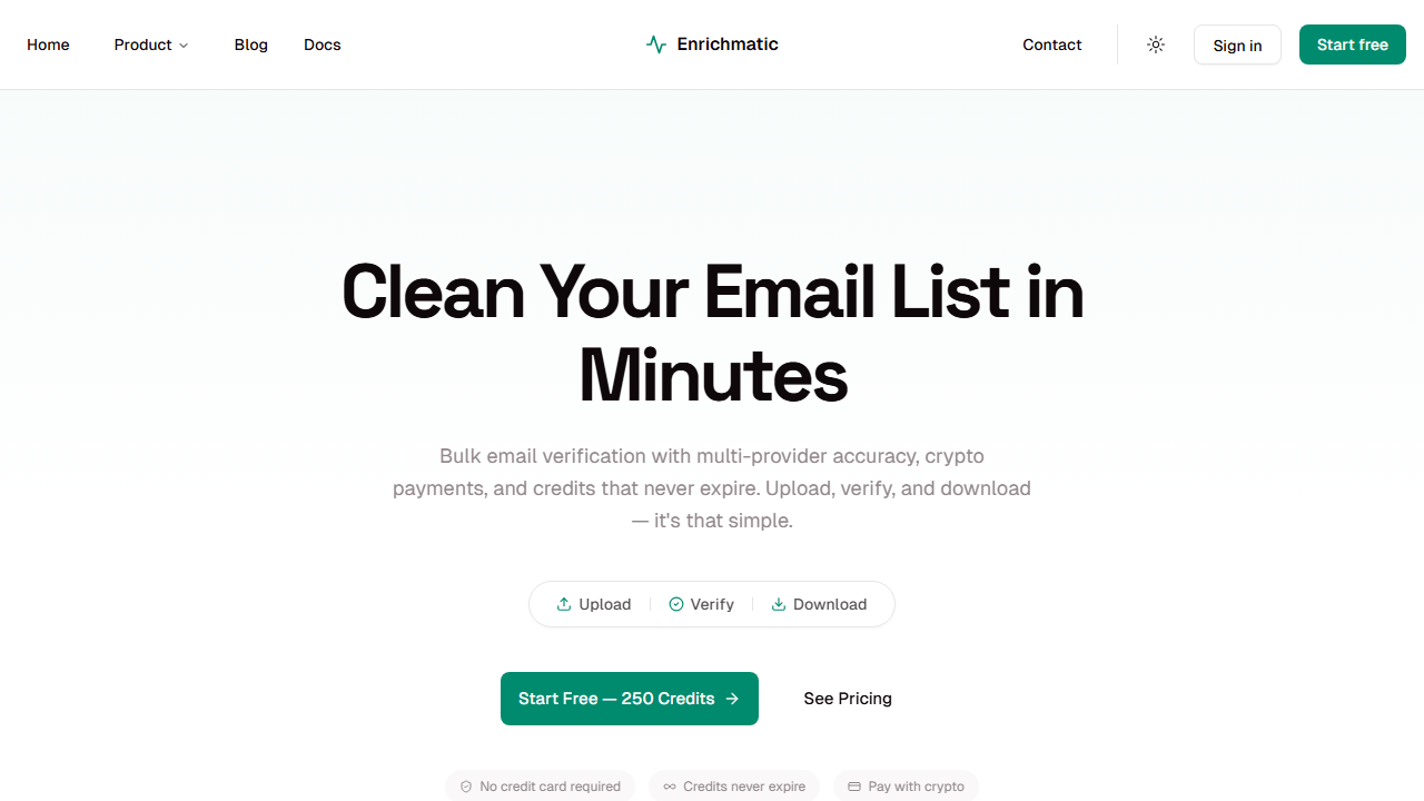 Enrichmatic product preview
