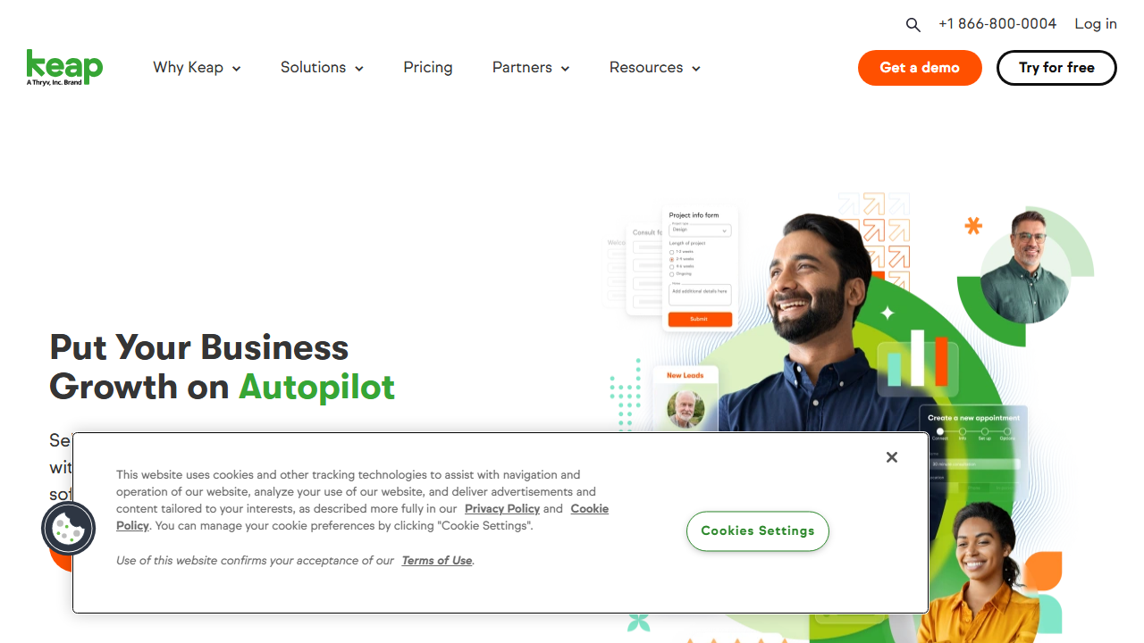 Keap product preview