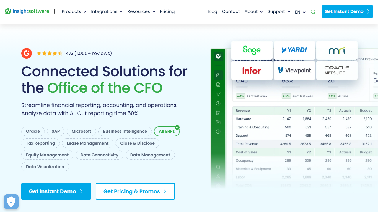 insightsoftware product preview