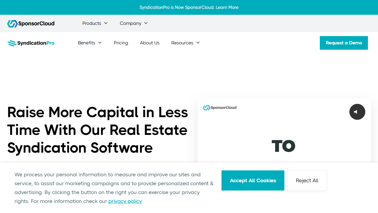 SyndicationPro product preview