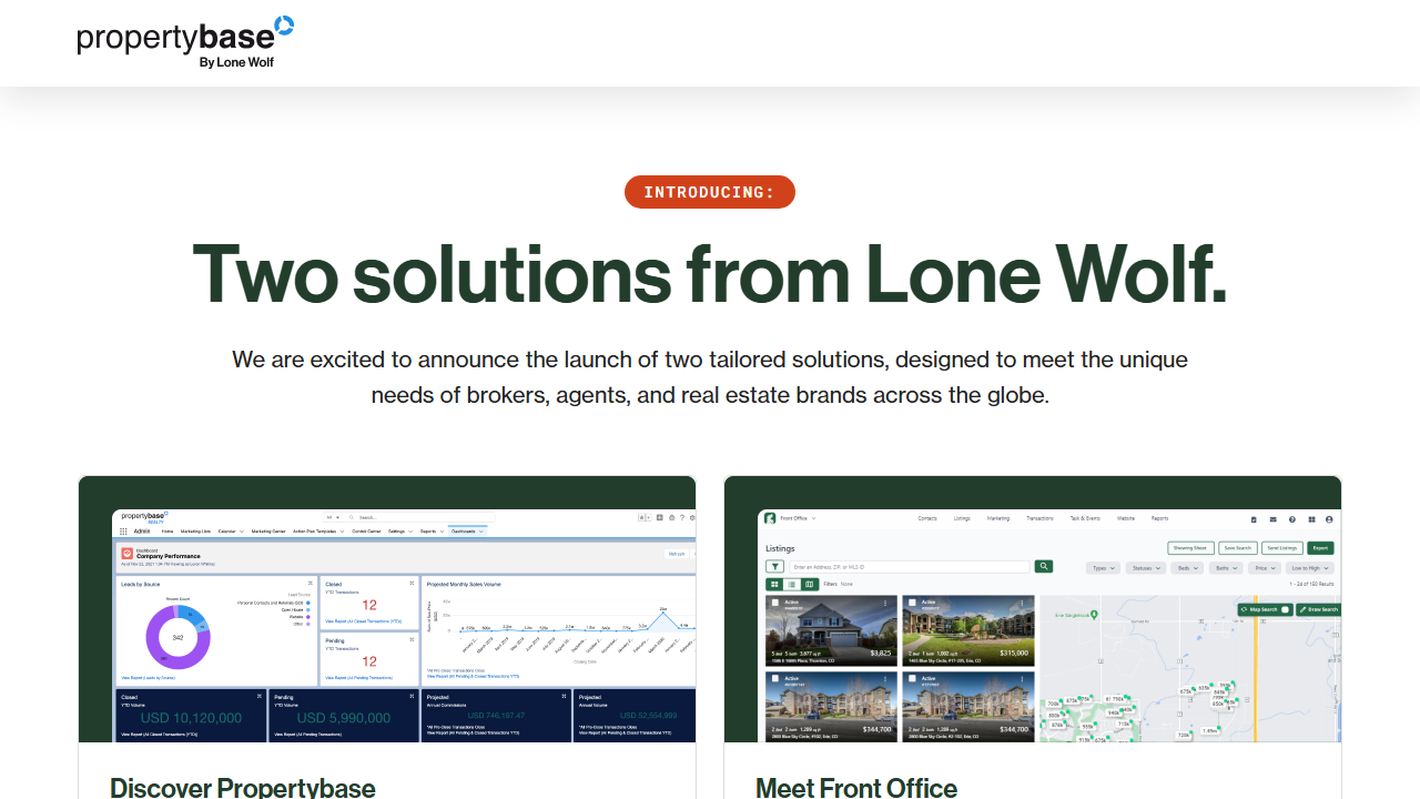 Propertybase product preview