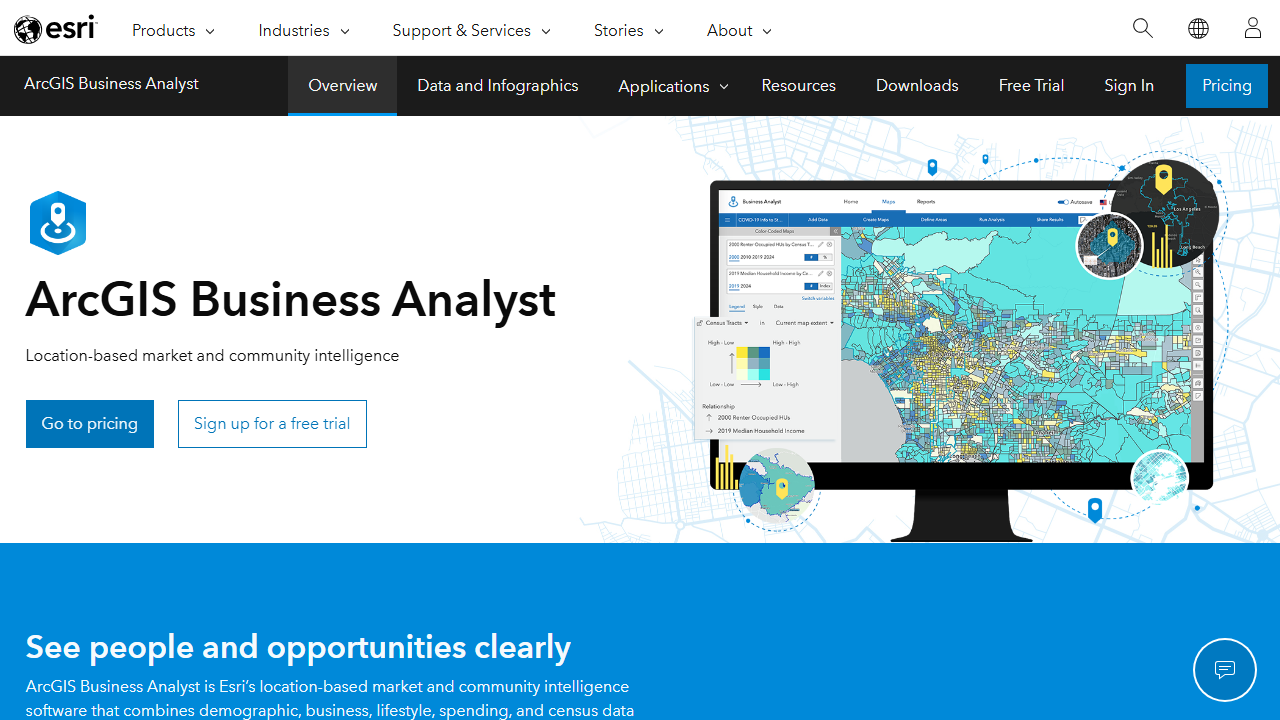 ArcGIS Business Analyst product preview
