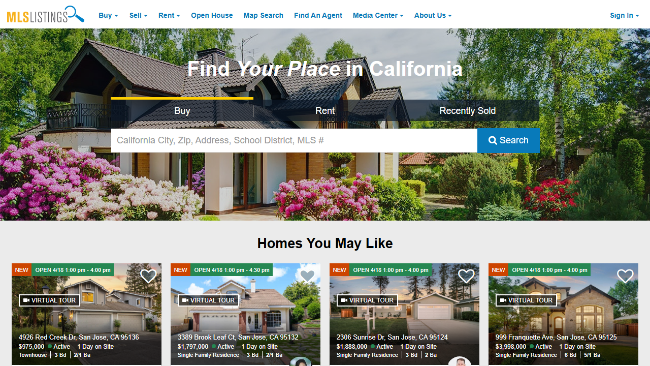 MLSListings product preview