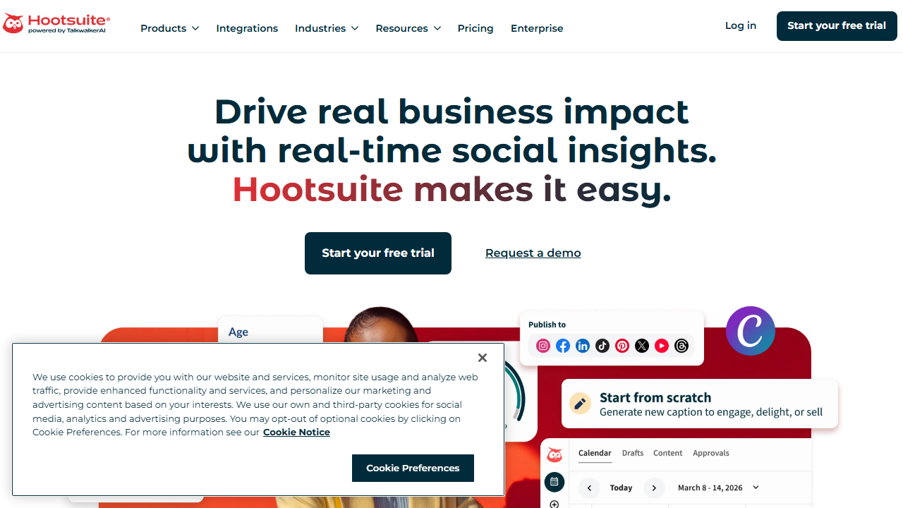 Hootsuite product preview
