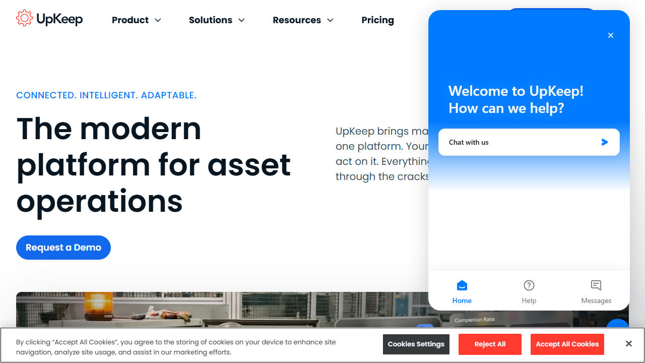 UpKeep product preview